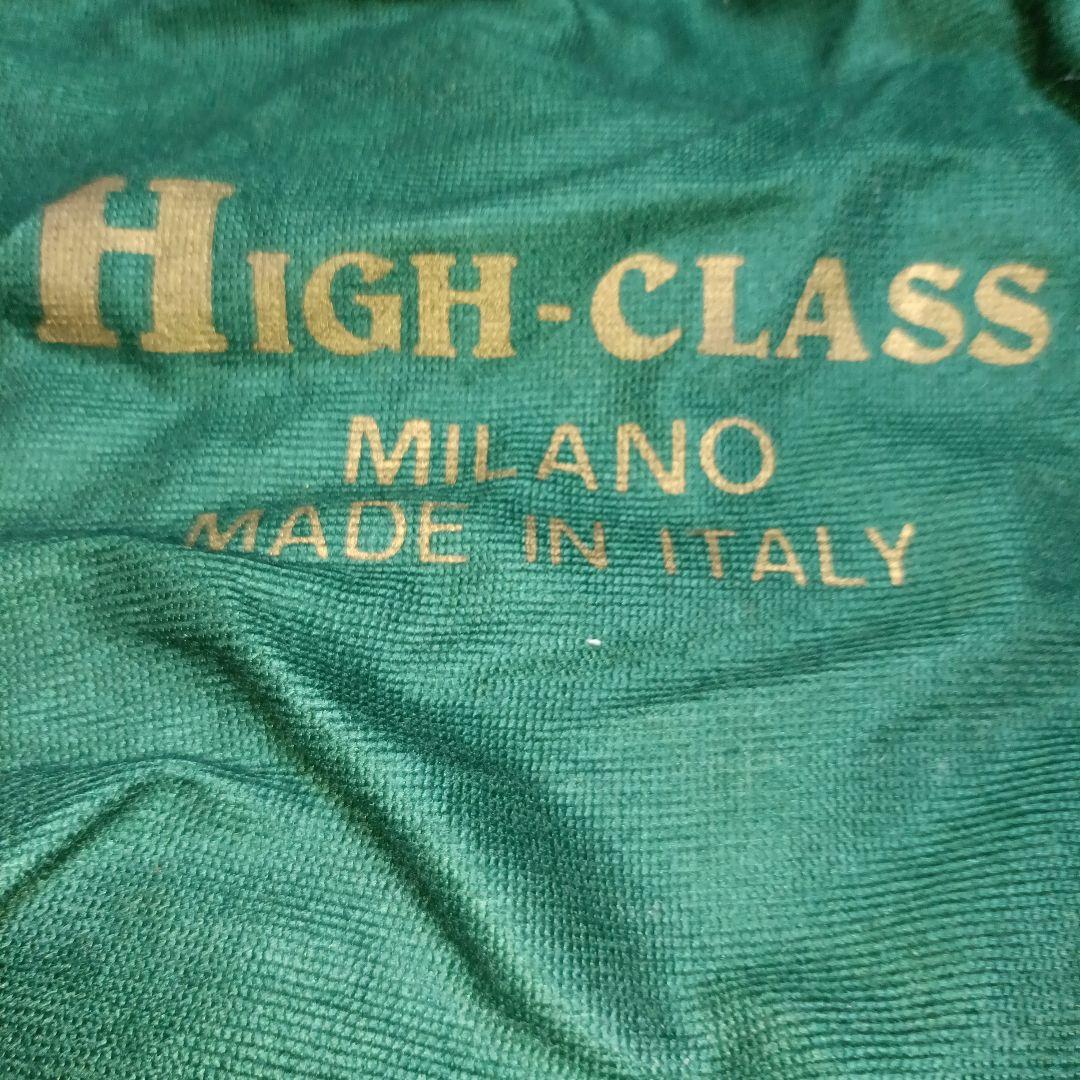 バーガンディ レザー ショルダーバッグゴールド金具