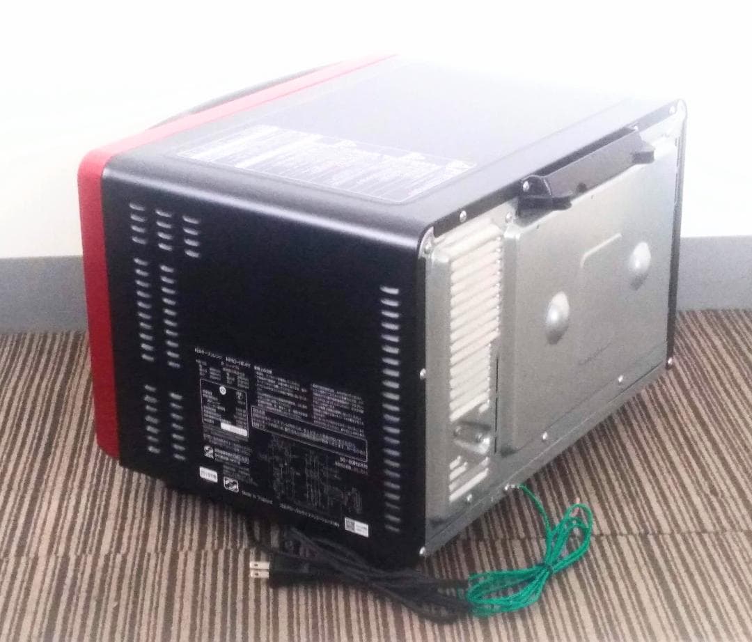 ○日立 オーブンレンジ○MRO-HE4V○庫内容量23L○レッド○HITACHI