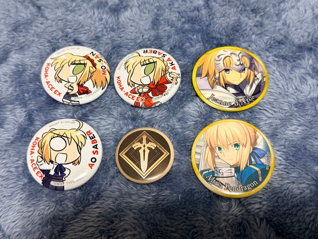 公*o様 fate FGO ストラップ　缶バッジ　チャーム　30点まとめセット