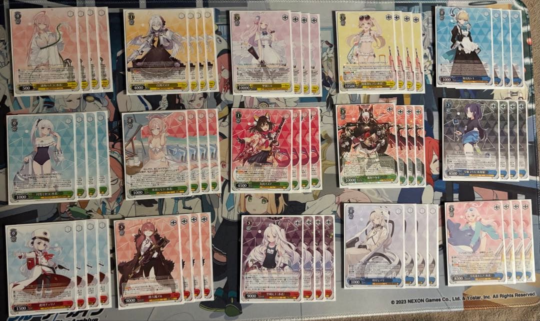 ws ブルーアーカイブ　RR以下4コン+TD4コン