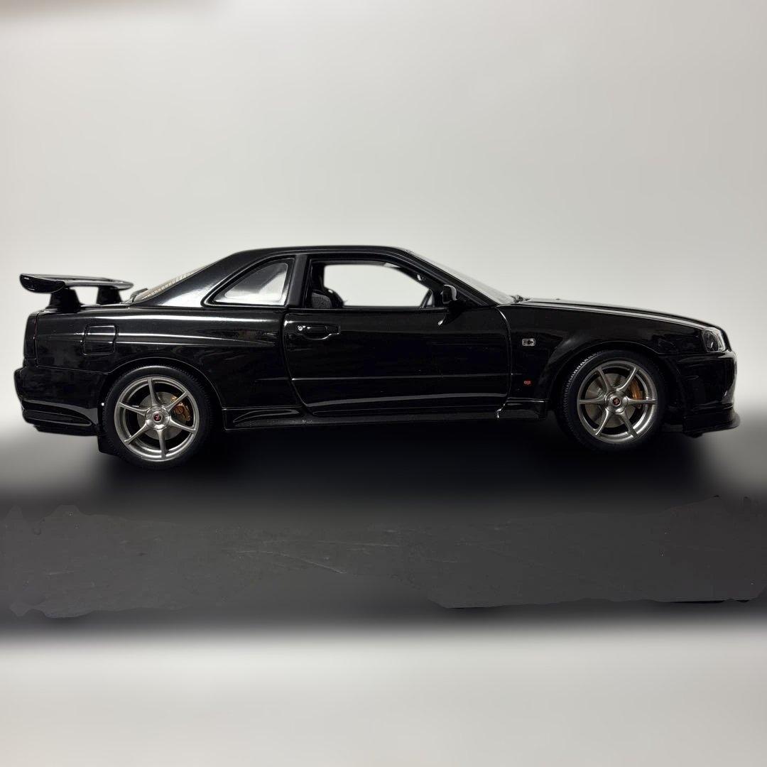 ミニカー NISSAN SKYLINE R34 GTR V-SPEC II