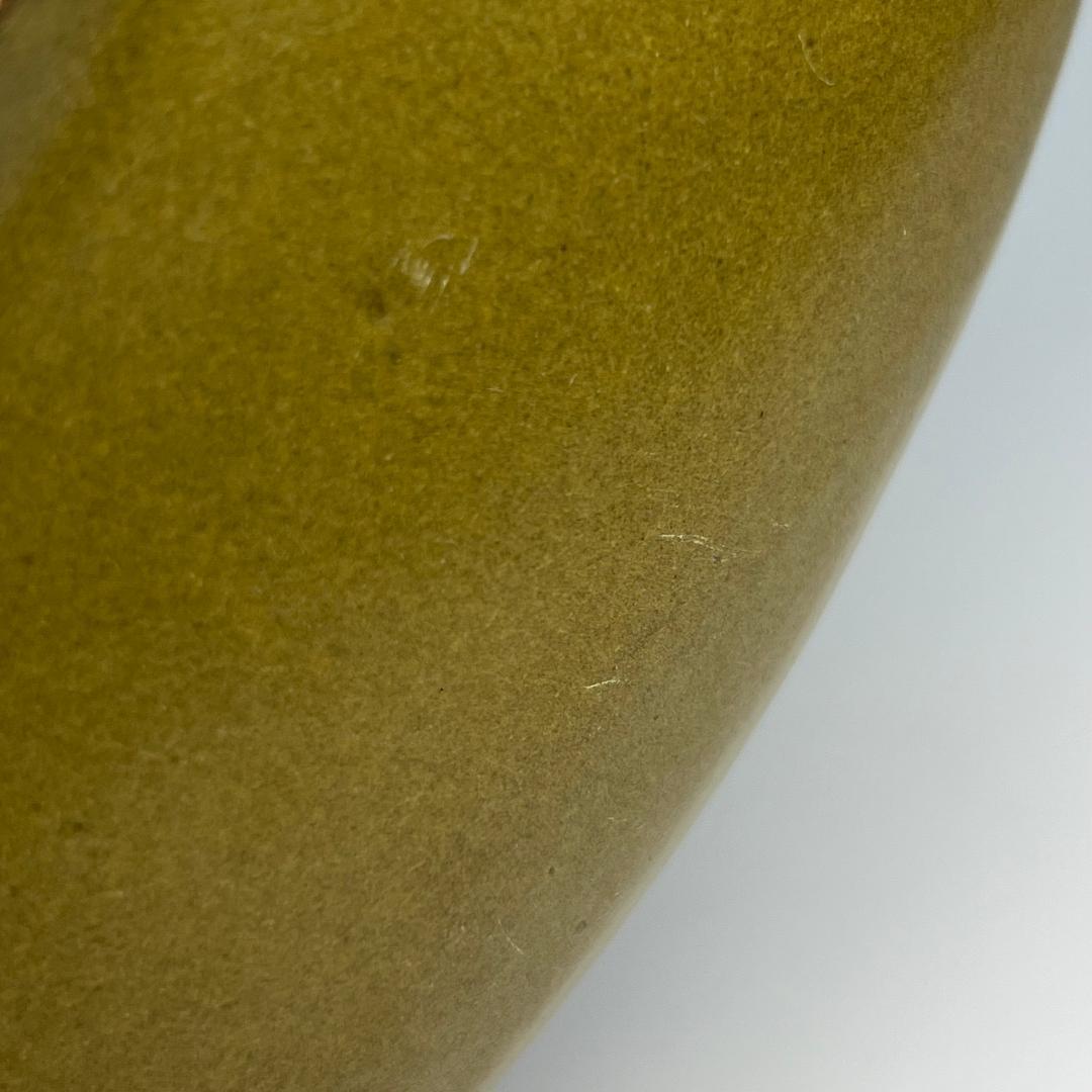 蕎麦釉 茶葉末釉水盤 中国古玩 中国美術 唐物 擺件