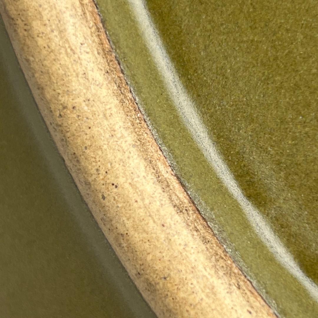 蕎麦釉 茶葉末釉水盤 中国古玩 中国美術 唐物 擺件