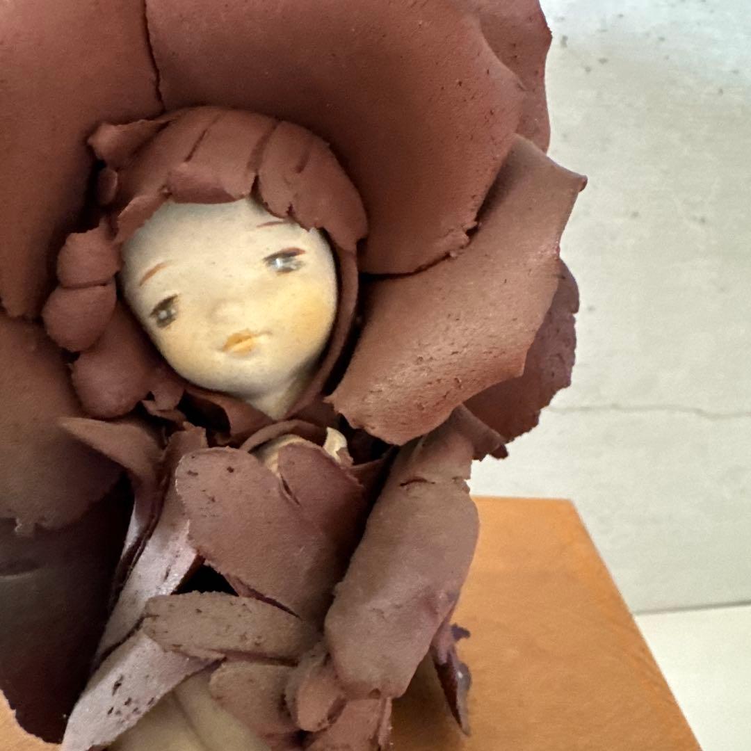 竹内祥子 アート作家 森の妖精 希少 創作人形作家 陶器人形 森の精