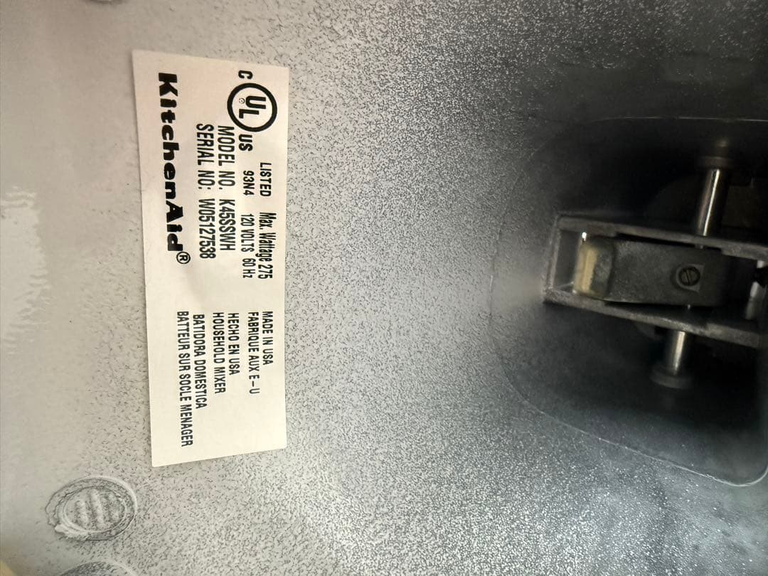 KitchenAid キッチンエイド Classic ホワイト K45SSWH