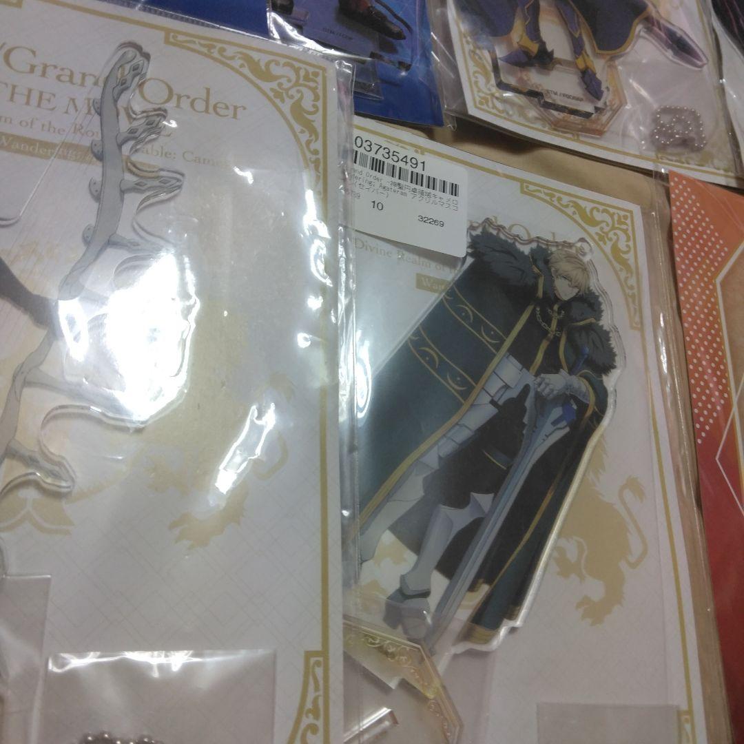 FGO　アクリルスタンド　ランスロット　ガヴェイン　トリスタン　トネリコ