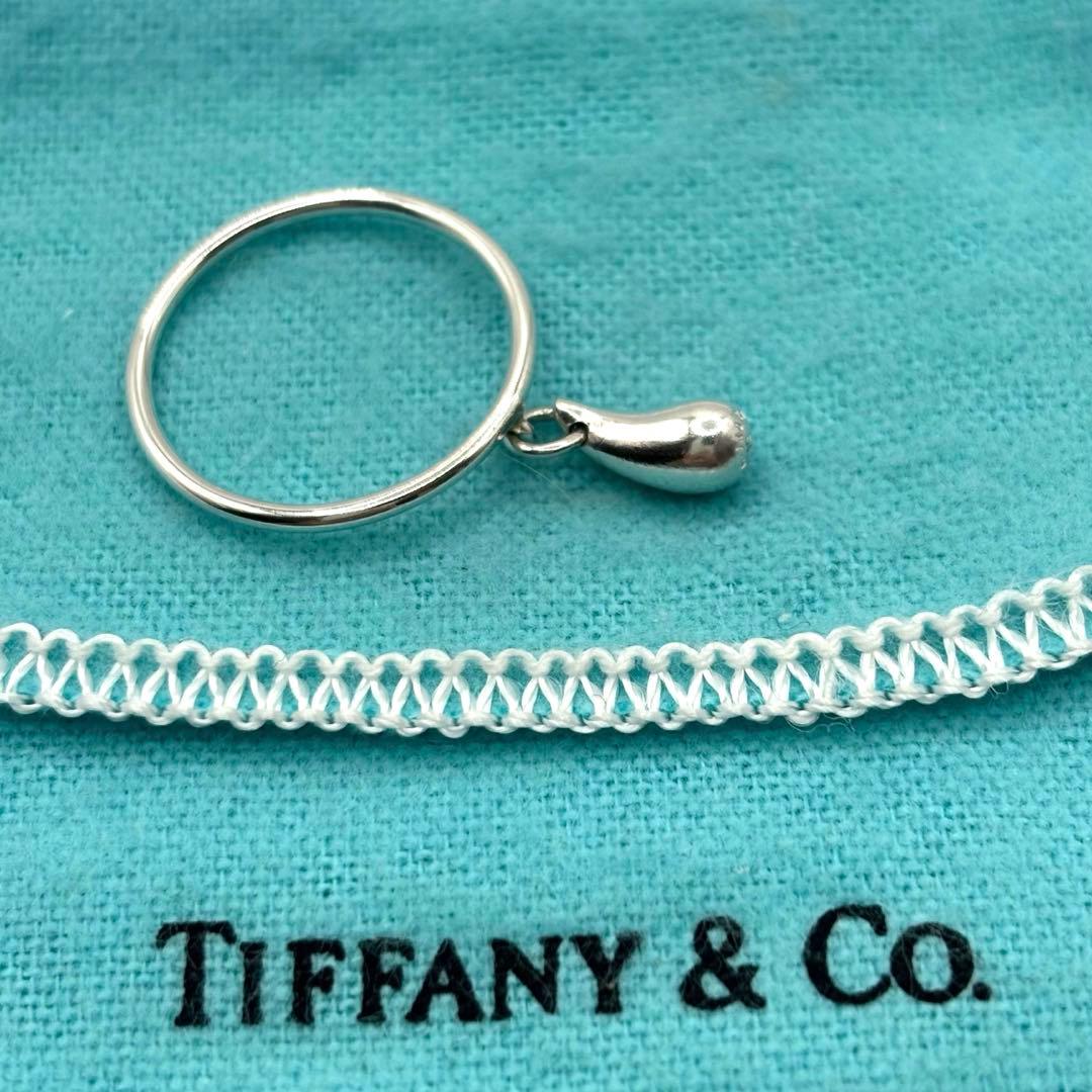 【本日迄】 TIFFANY&Co. ティアドロップリング　12号 925