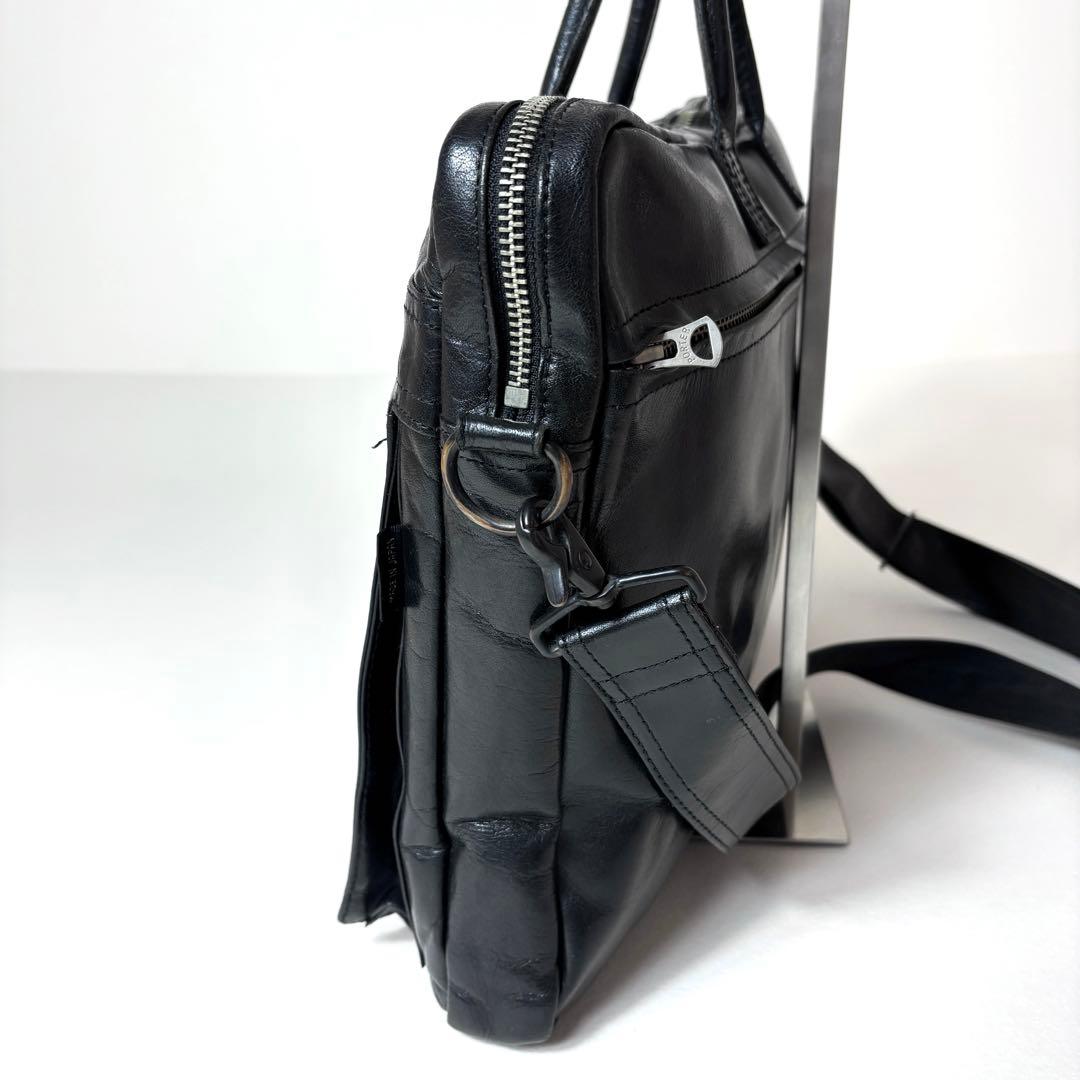 【希少】 PORTER オールレザー 2WAY ブリーフケース ビジネスバッグ