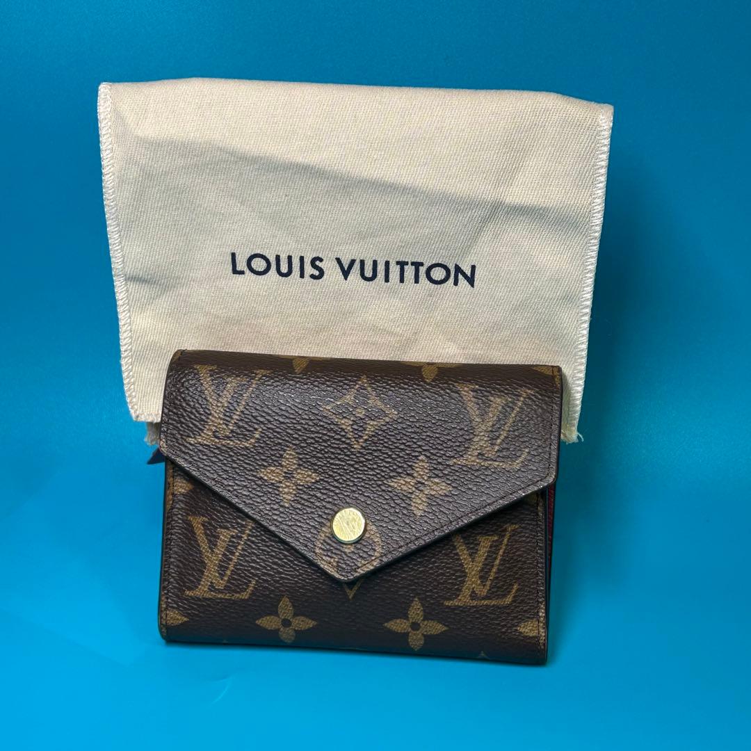 LOUIS VUITTON ポルトフォイユ ヴィクトリーヌ 三つ折財布 ポルトフォイユ・ヴィクトリーヌ ルイヴィトン 三つ折り財布