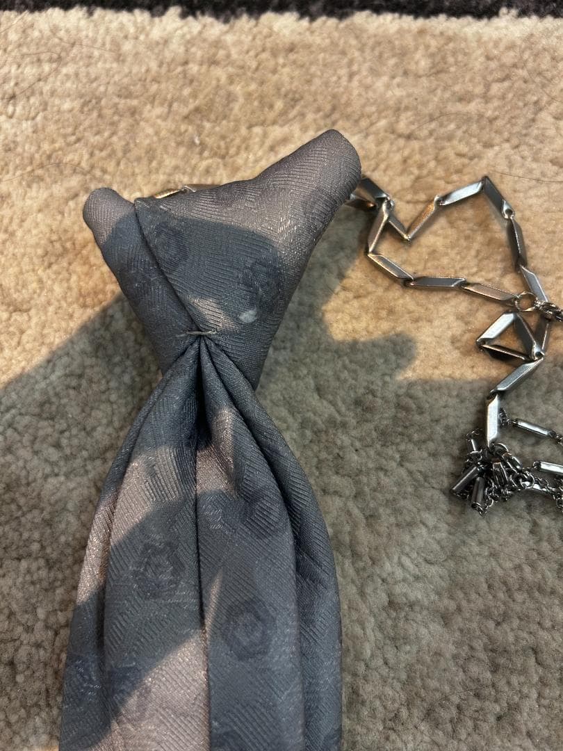 ずっと真夜中でいいのに。 ステイフーリッシュチェーンタイ ネクタイ