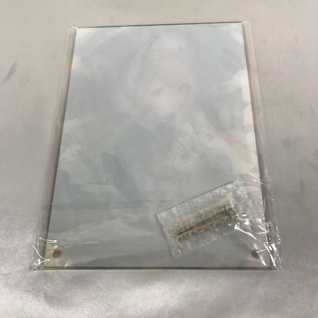 エリー・コニファー 複製直筆サイン・メッセージ入りアクリルパネル 誕生日2021