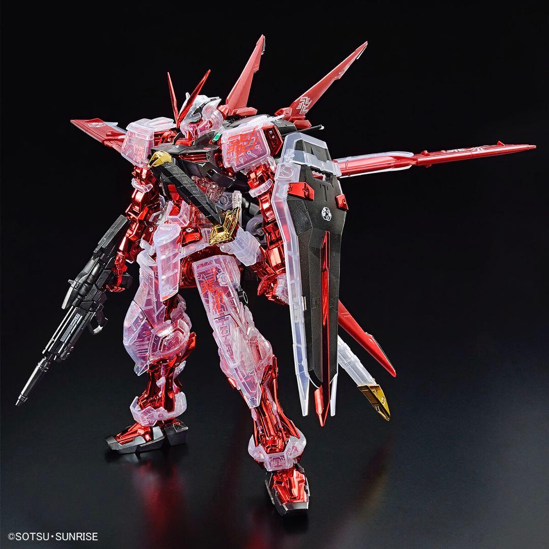 MG 1/100ガンダムアストレイレッドフレーム フライトユニットメッキフレーム