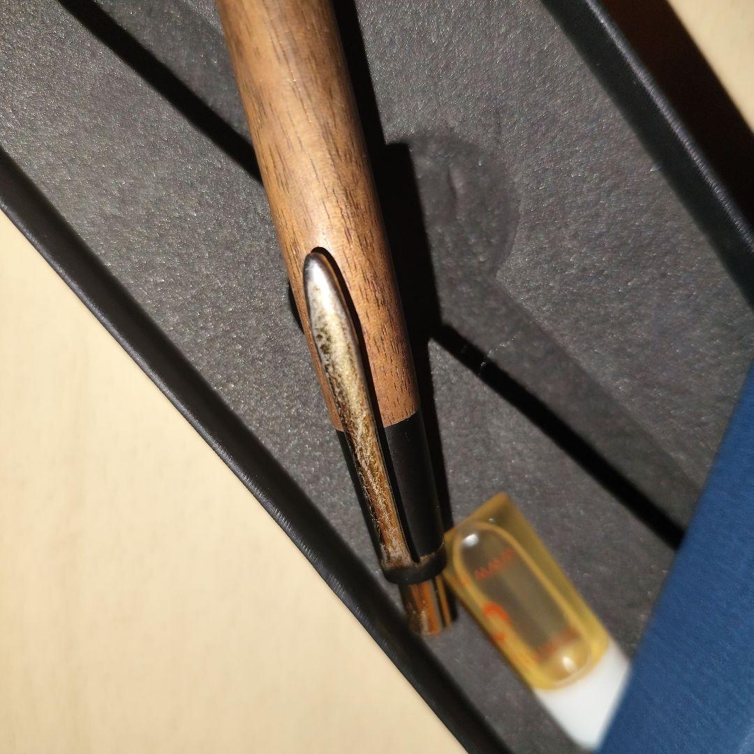 野原工芸　シャープペンシル　欅　新型ゴールド
