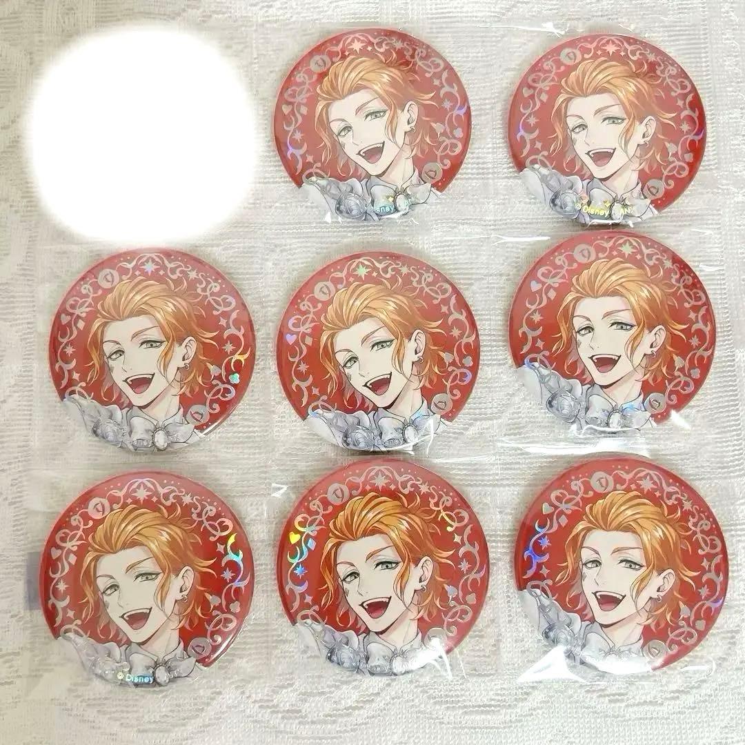 ツイステ プラチナジャケット オーロラ 箔押し 缶バッジ ケイト ディズニー ツイステッドワンダーランド』 オーロラ箔缶バッジ