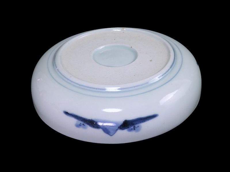 古伊万里 染付 船頭に帆掛け船の図 膾皿 5寸皿 B188AS-CUm - メルカリ