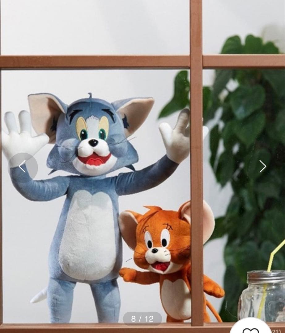 トム＆ジェリー トム ポーズ ぬいぐるみ アクション フィギュア