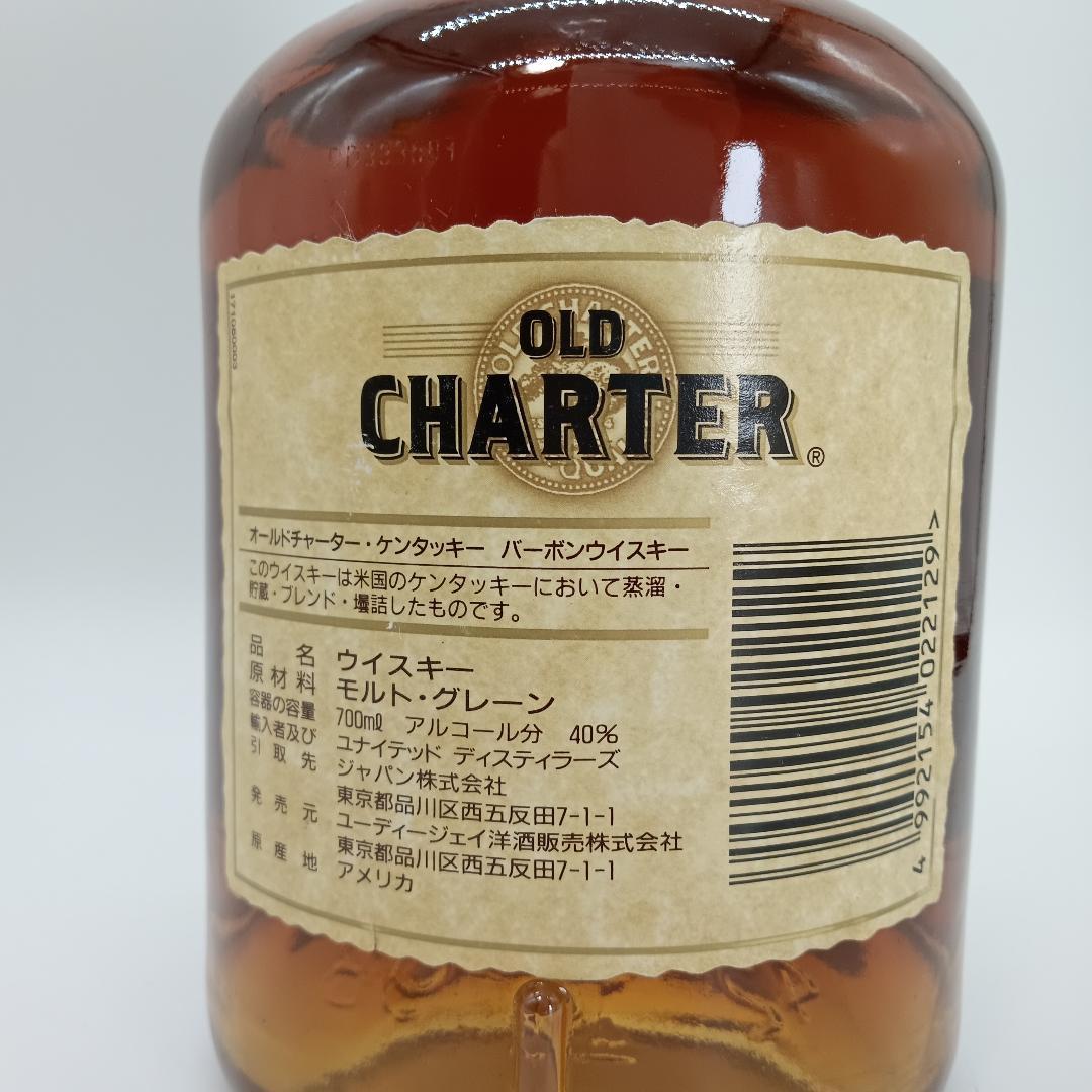 未開栓】オールドチャーター ウイスキー 700ml ケンタッキーストレート