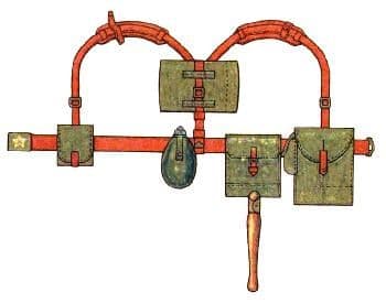 ソ連軍 実物 RPS РПС ショルダーストラップシステム ソ連軍 実物 RPS РПС ショルダーストラップシステム