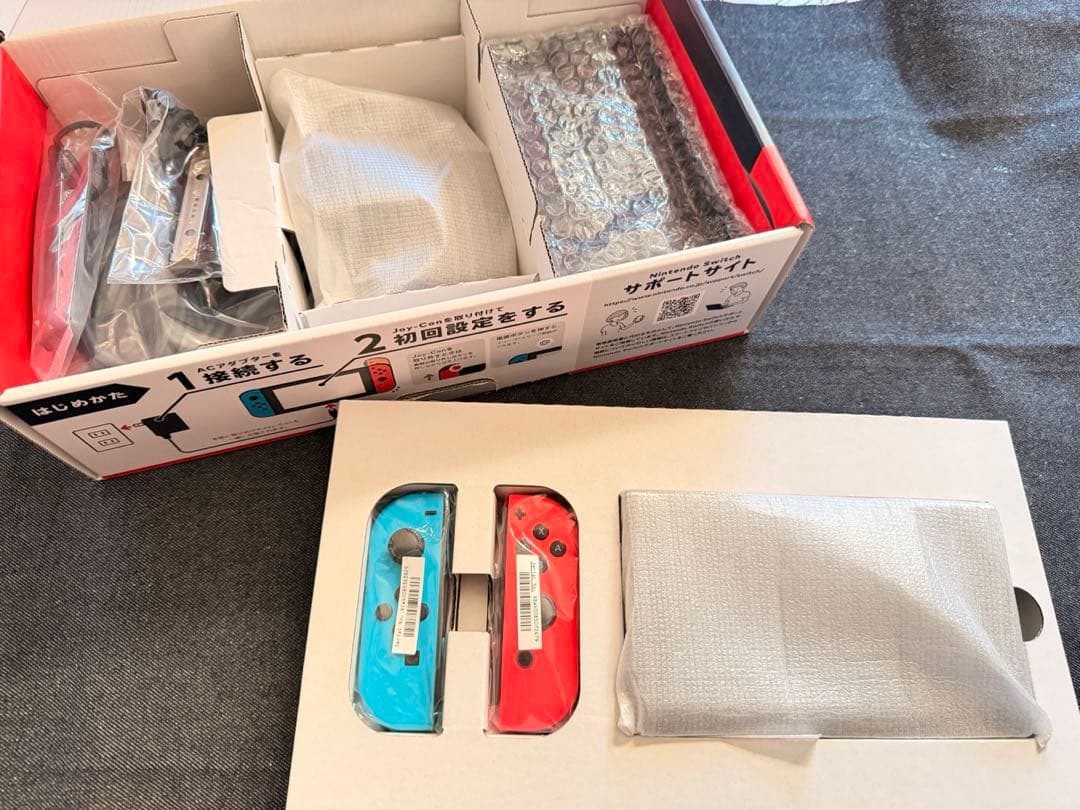 Nintendo Switch 本体(バッテリー強化版/箱あり)