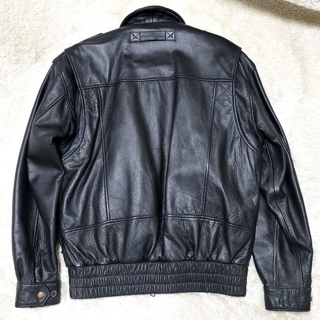 NANKAI シングル レザー ライダースジャケット 取り外し可能ライナー