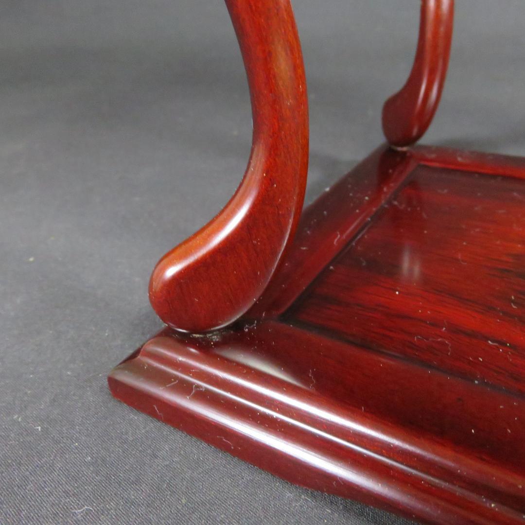 花台 ミニ高台 紫檀 美品 一部分解可能 木製 高級品 - メルカリ