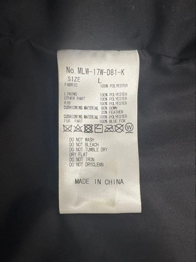 マークアンドロナ　カモフラージュデザインアウター　レディース　ゴルフ　冬　ダウン