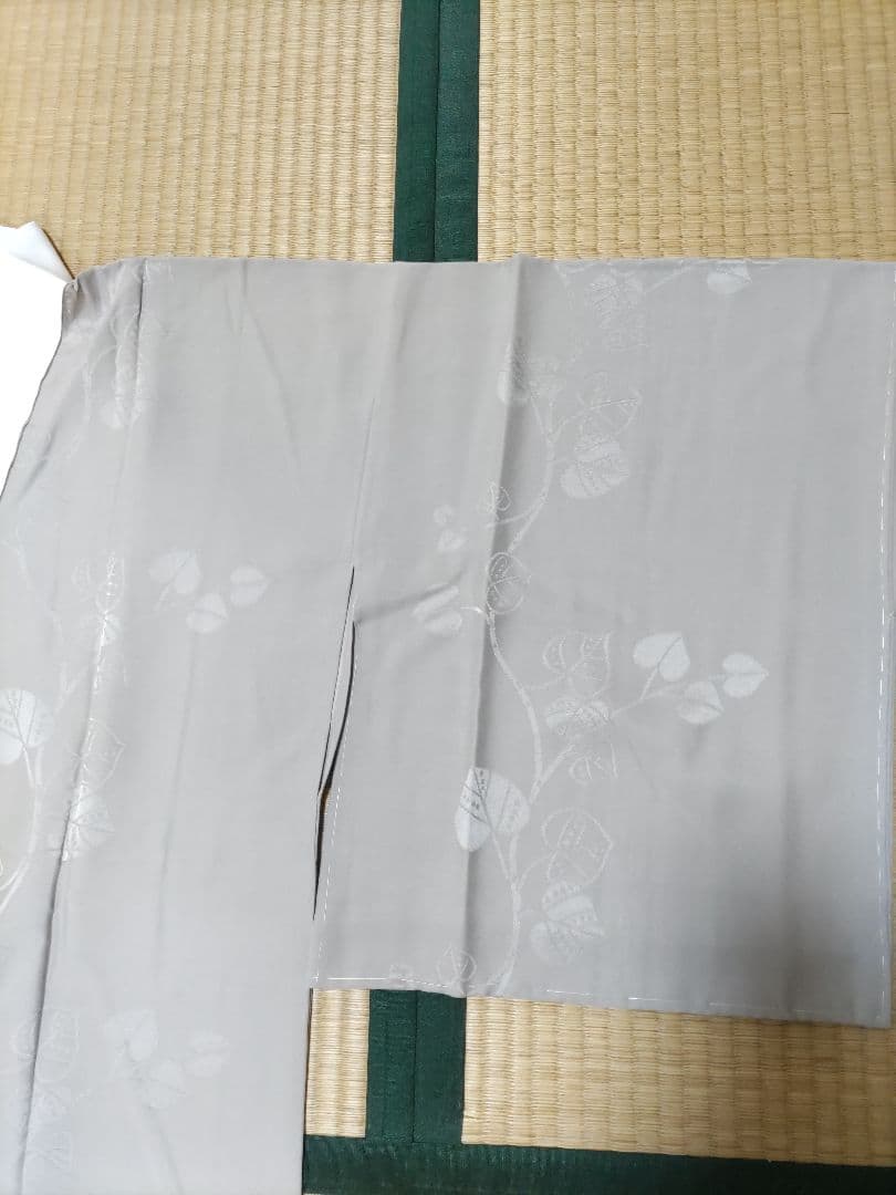 イルセ様専用 茶系 新品未使用品 銀花仙 正絹訪問着長襦袢セット