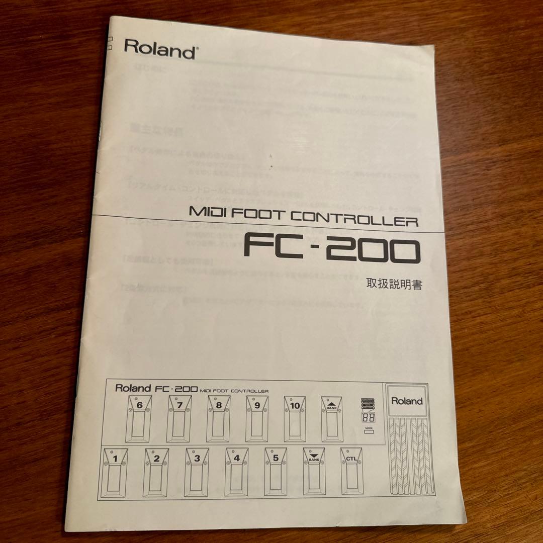 ギター ROLAND FC-200 MIDI FOOT CONTROLLER