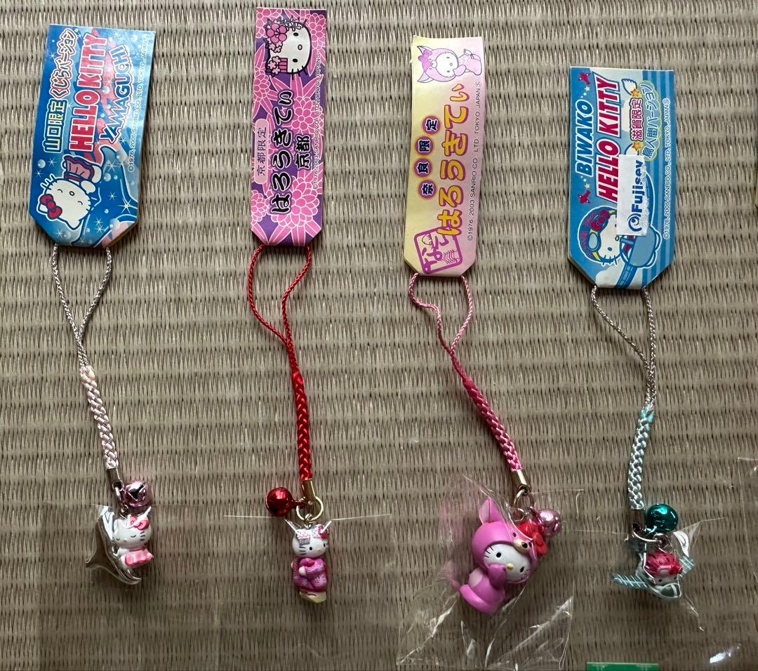 ハローキティ ご当地　根付け　18点