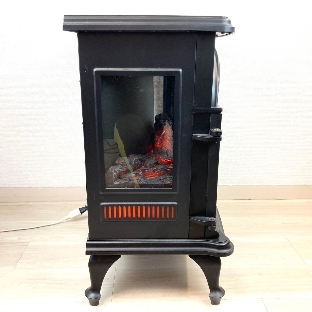 ニトリ ワイド暖炉型ファンヒーター IQ BK BLT-999B-3-BK お近くで