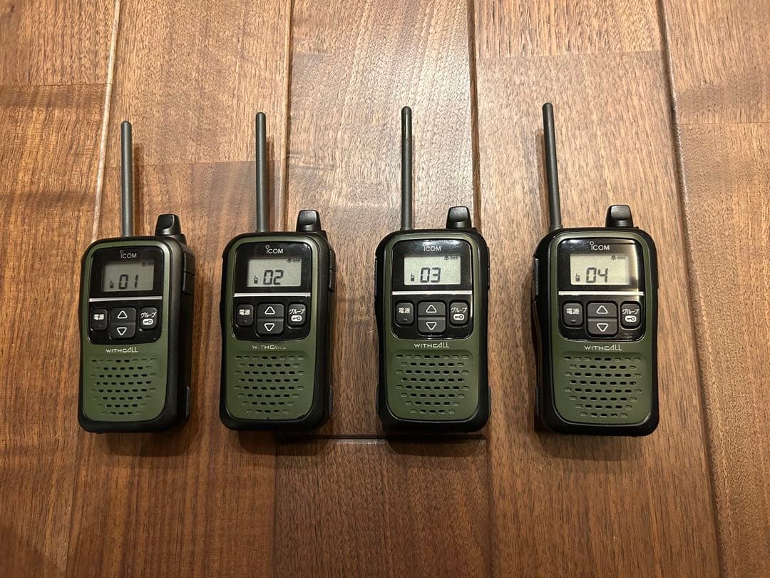 icom トランシーバーIC-4110 4台セット