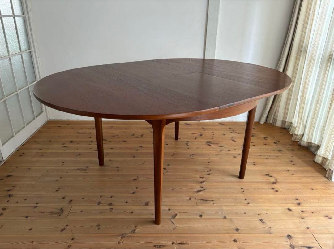 【8/23まで】nathan/ネイサン　ラウンドエクステンションテーブル