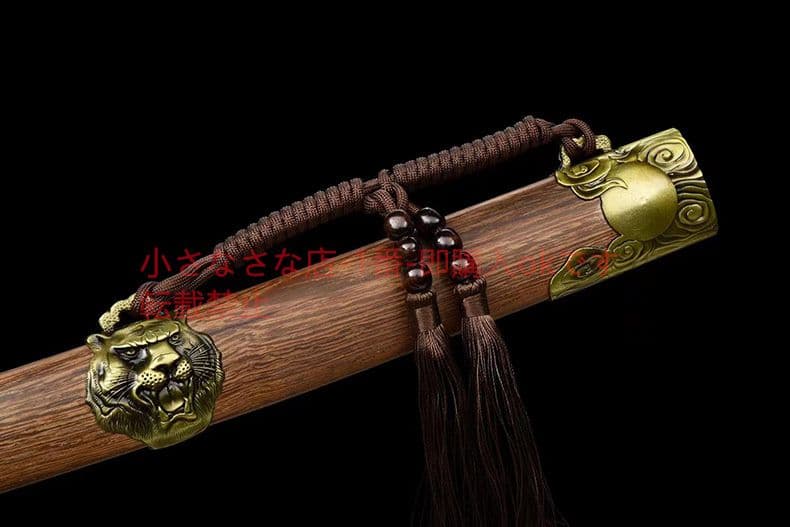小龍虎  古兵器 武具 刀装具 日本刀 模造刀 一体マンガン鋼
