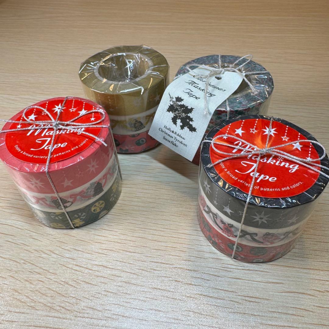 新品 MARK'S マークス マスキングテープ クリスマスアソート 廃盤