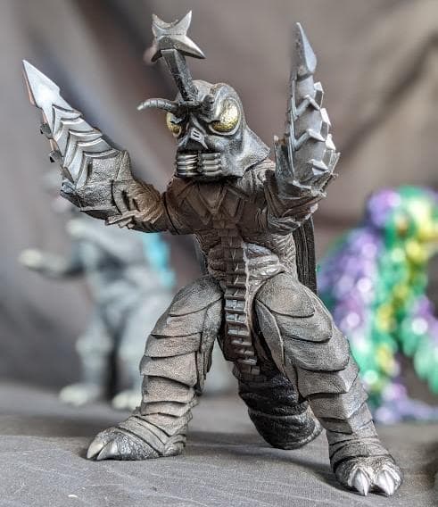 ゴジラ＆ヘドラ＆メガロ（Y・MSF）ソフビフィギュア3体セット