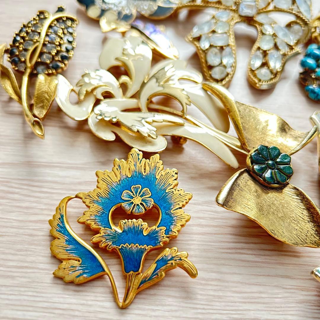 ヴィンテージブローチ 百貨店購入品MMA1985 orena paris - メルカリ