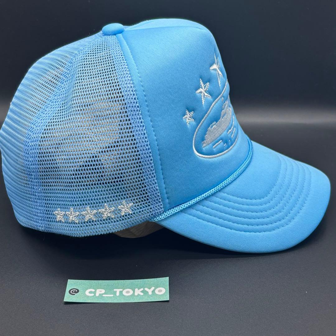 Corteiz mesh cap blue