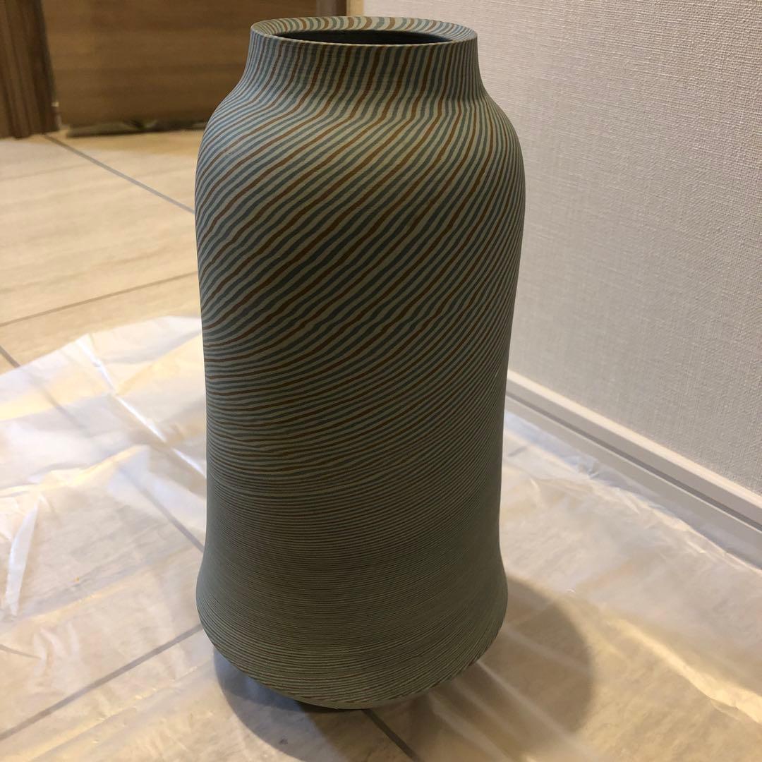 東邦昭作　陶芸作品 木製箱付き 東邦昭作 陶芸作品 木製箱付き