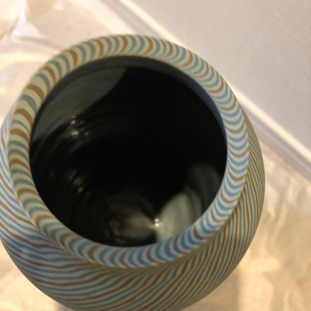 東邦昭作 陶芸作品 木製箱付き