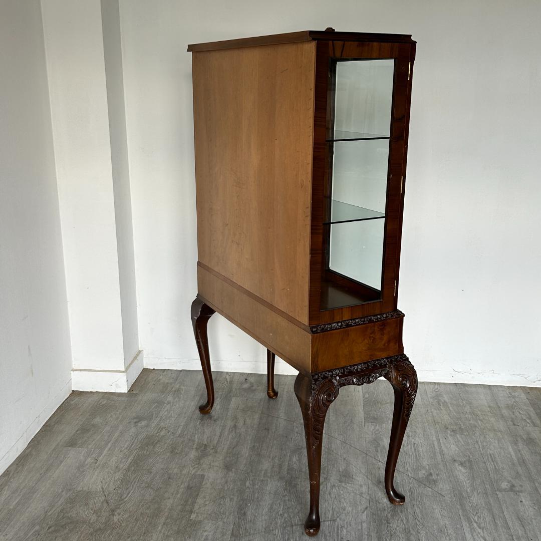 イギリス アンティーク家具 ディスプレイ キャビネット 1930年頃 775A