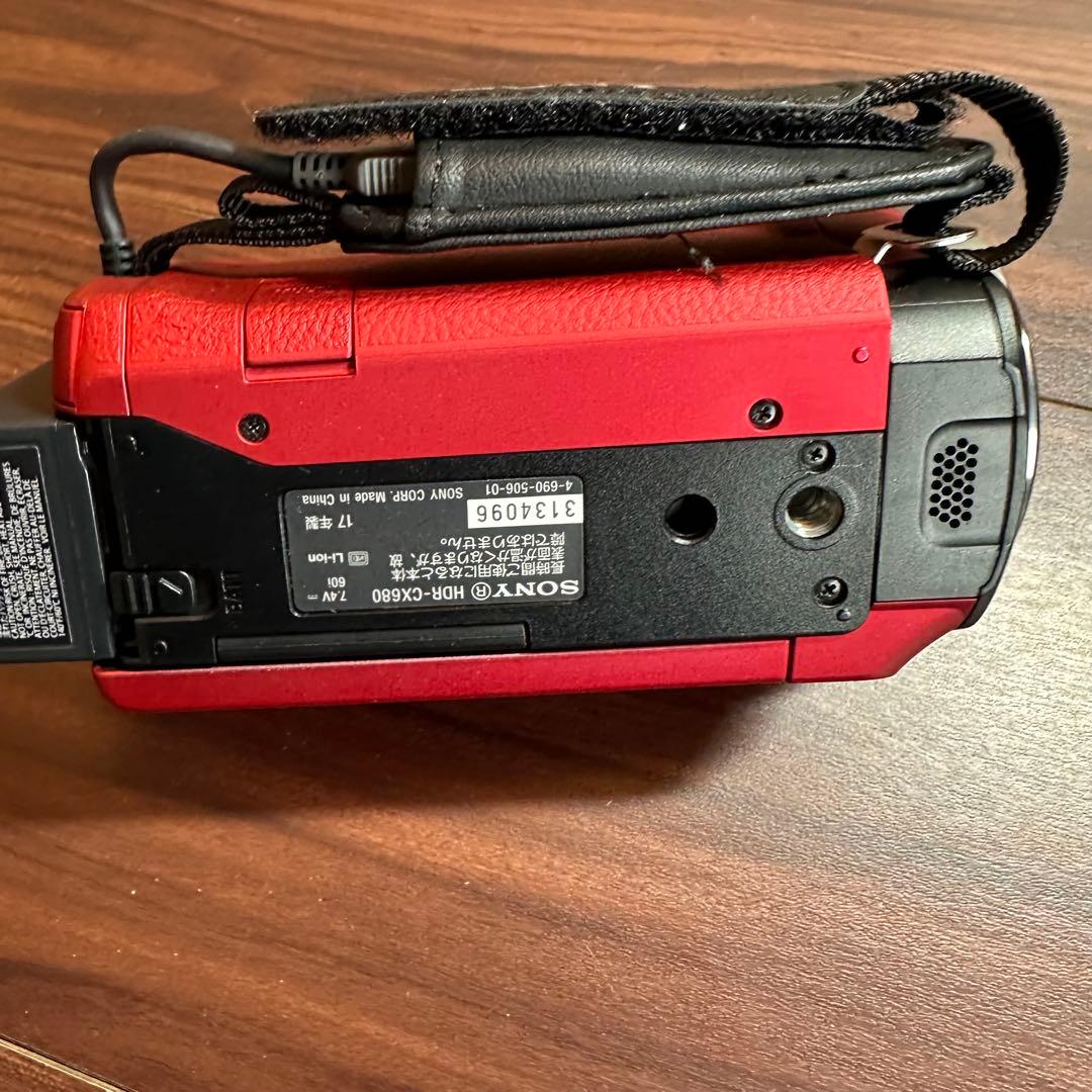 SONY HDR-CX680 ビデオカメラ ほぼ新品 5566 - メルカリ