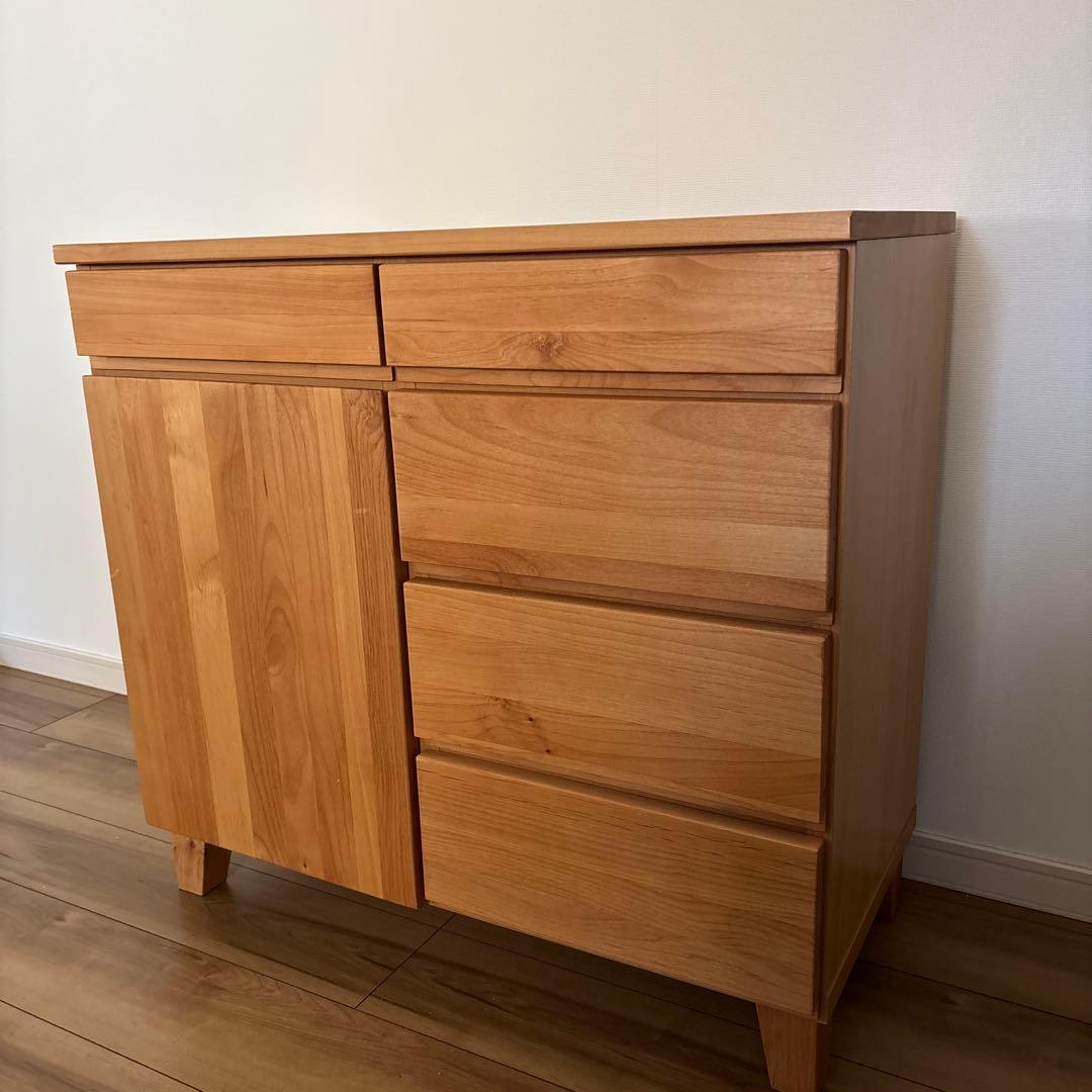 ISSEIKI サイドボード キャビネット BASK SB 80 - メルカリ