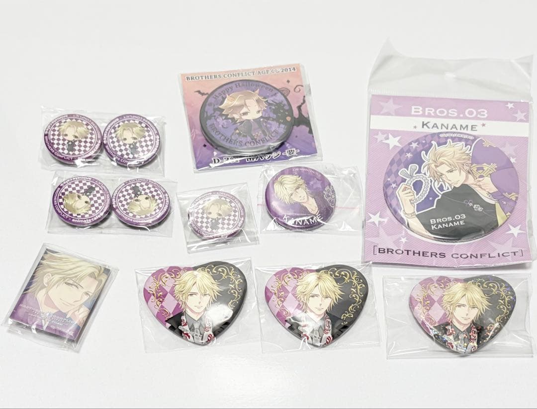 BROTHERS CONFLICT ブラコン 缶バッジ 204個 まとめ売り