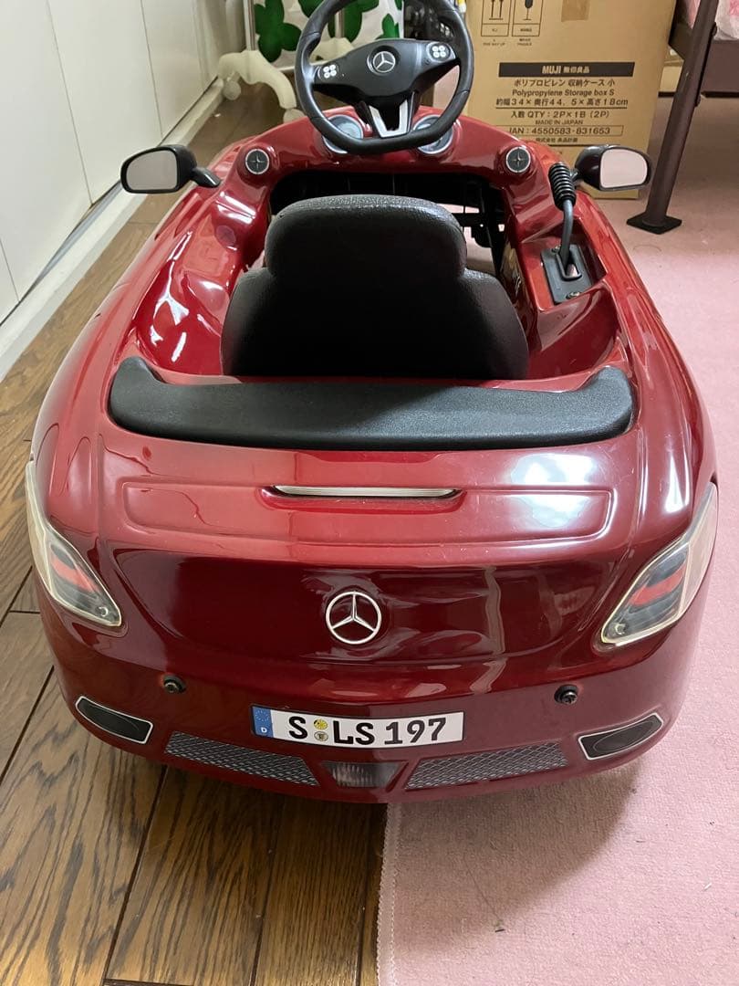 正規ディラーにて購入メルセデスベンツSLS197 ペダル式キッズカー 【超