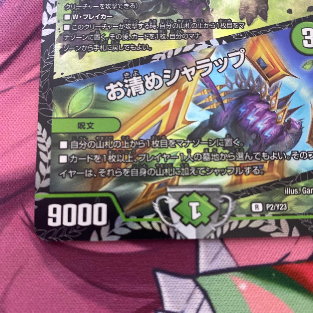デュエルマスターズ ステゴロカイザー／お清めシャラップ gp プロモ