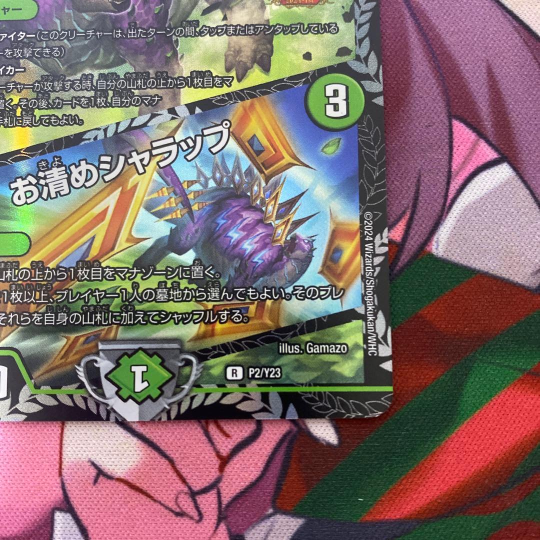 デュエルマスターズ ステゴロカイザー／お清めシャラップ gp プロモ