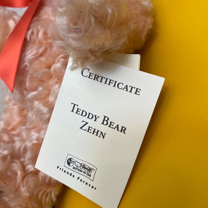 シュタイフ1997年WDW10周年限定テディベア　THEN