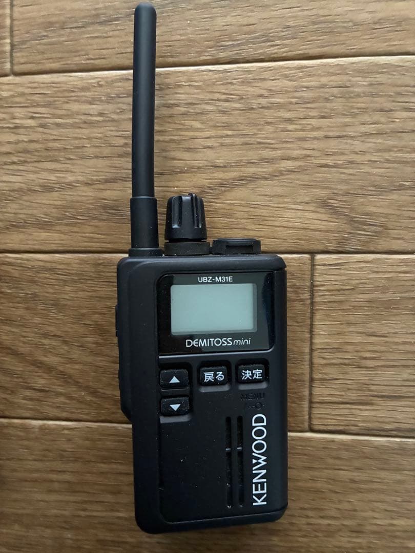 KENWOOD UBZ-M31E DEMITOSS mini トランシーバー - メルカリ