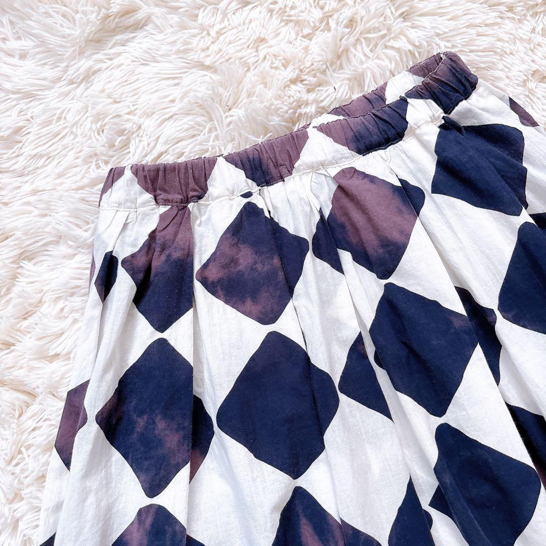 希少☆COMME des GARCONSコムコム ダイヤチェック ひざ丈スカート