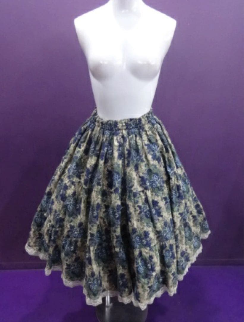 morphose ゴブランブーケティアードスカート 美品